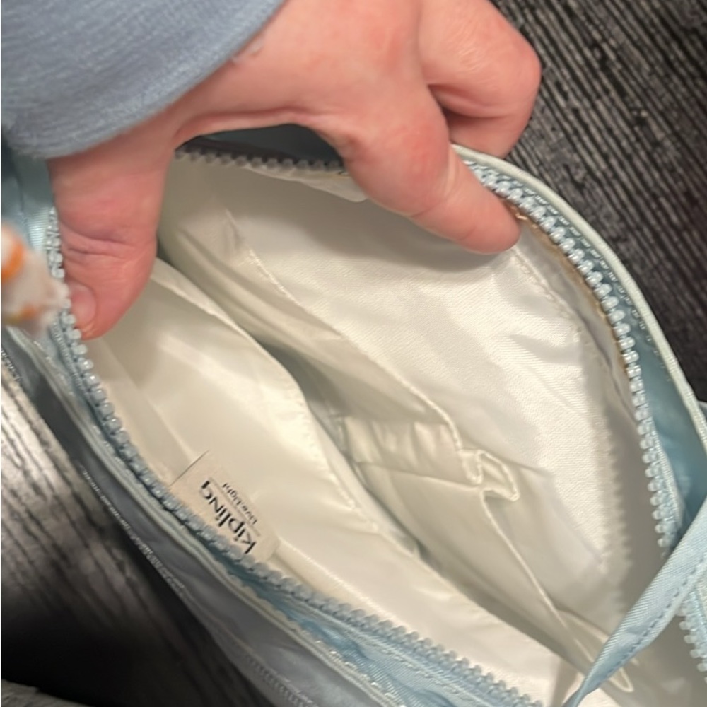 Kipling Sky Blue Crossbody Bag - Picture 4 of 5
